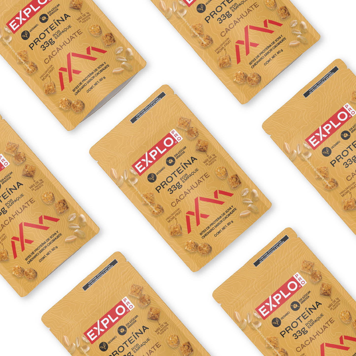 Bites de Proteína sabor Cacahuate