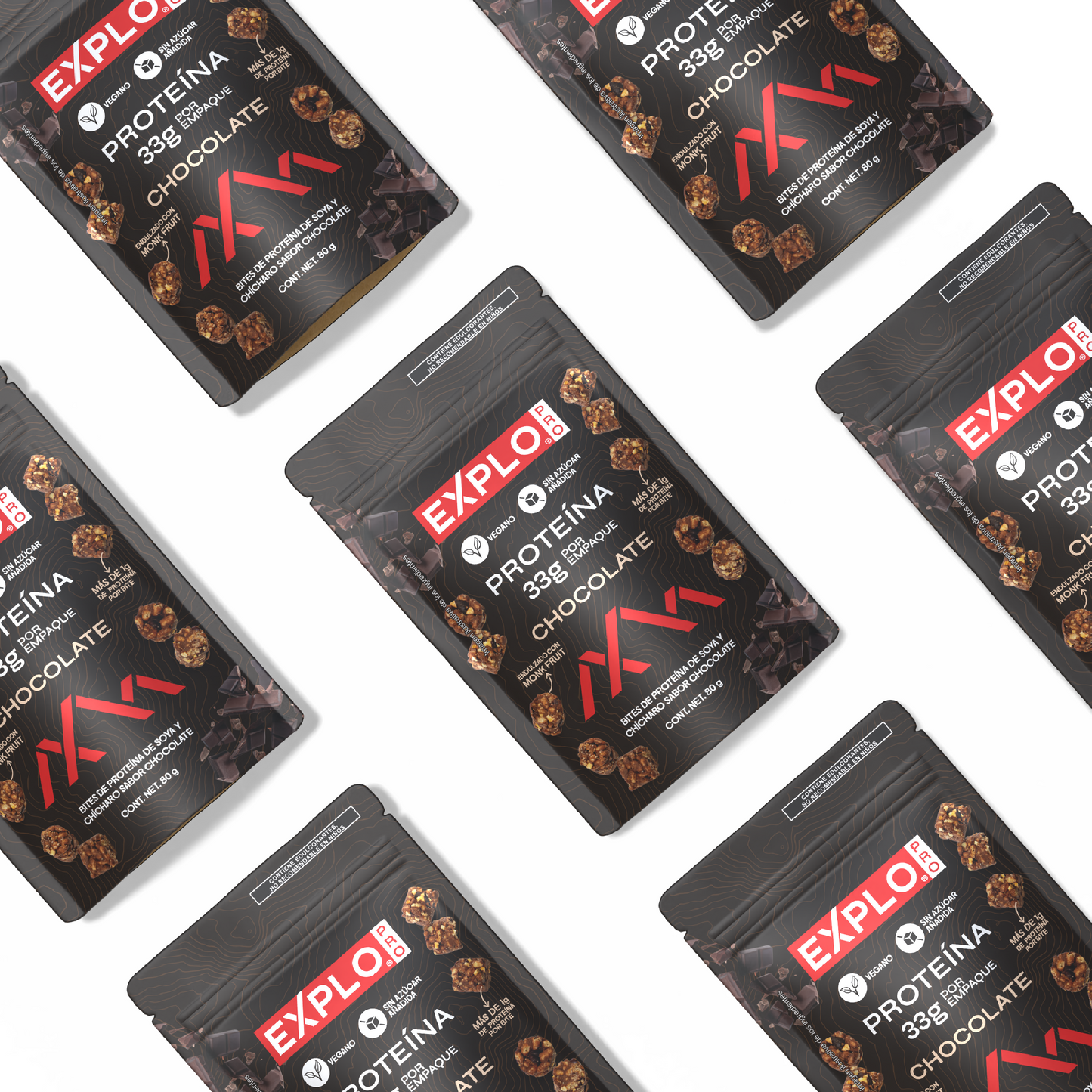 Bites de Proteína sabor Chocolate