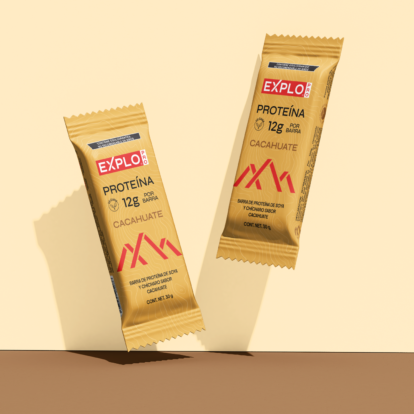 15 Pack Barra de Proteína sabor Cacahuate