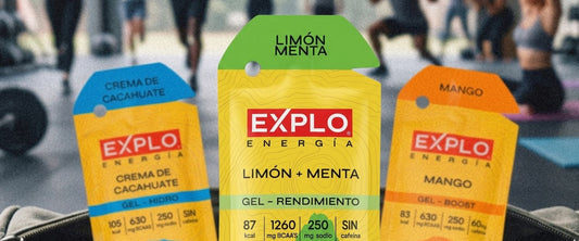 Nuevo Gel EXPLO Limón + Menta: Energía natural que refresca tu ruta