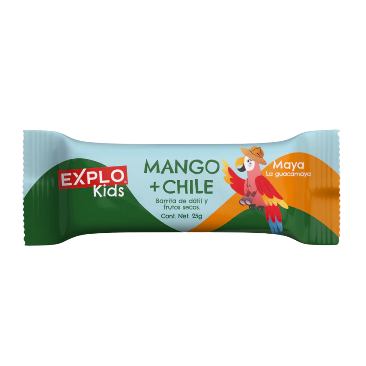 Caja con 5 Barritas Mango + Chile Explo Kids