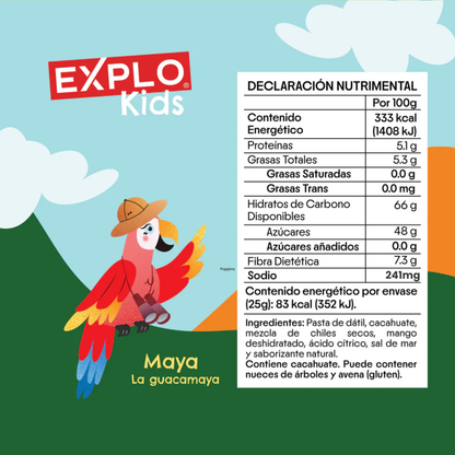 Barrita Kids Mango + Chile 25 gr.