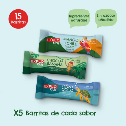 15 Barritas Kids