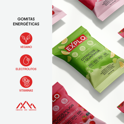 12 Gomitas Energéticas