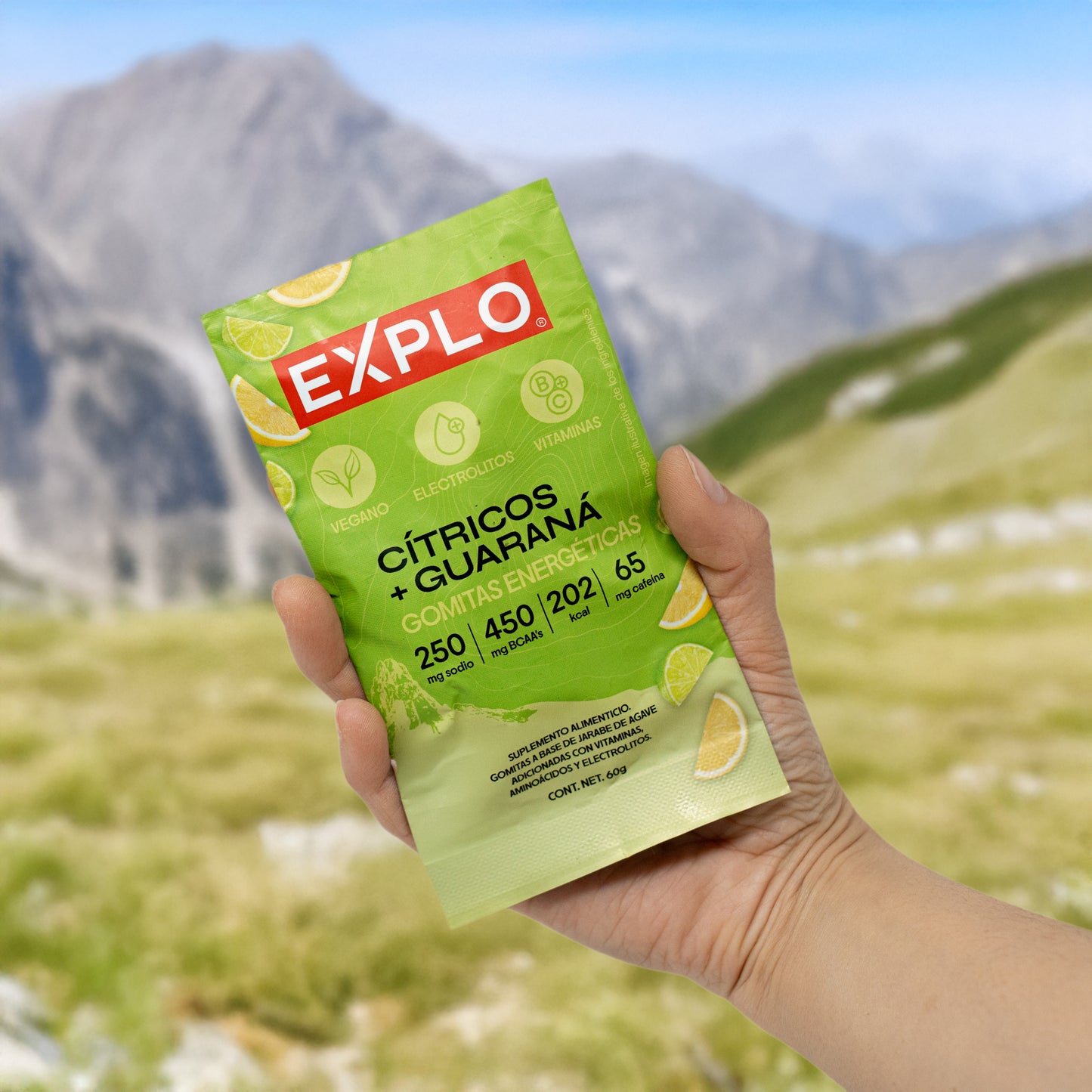 Gomitas Energéticas Cítricos +  Guaraná
