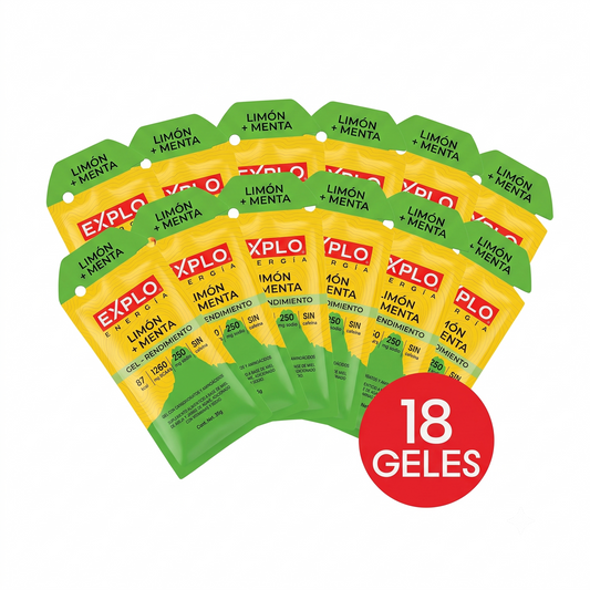 18 Geles Energéticos - Limón Menta