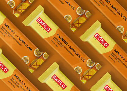 Pack 4 Barras de Energía Mango + Maracuyá 35g