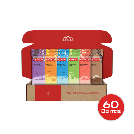 PAQUETE EXPLO 60 BARRAS ENERGÍA BUNDLE 