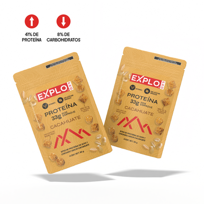 Bites de Proteína sabor Cacahuate