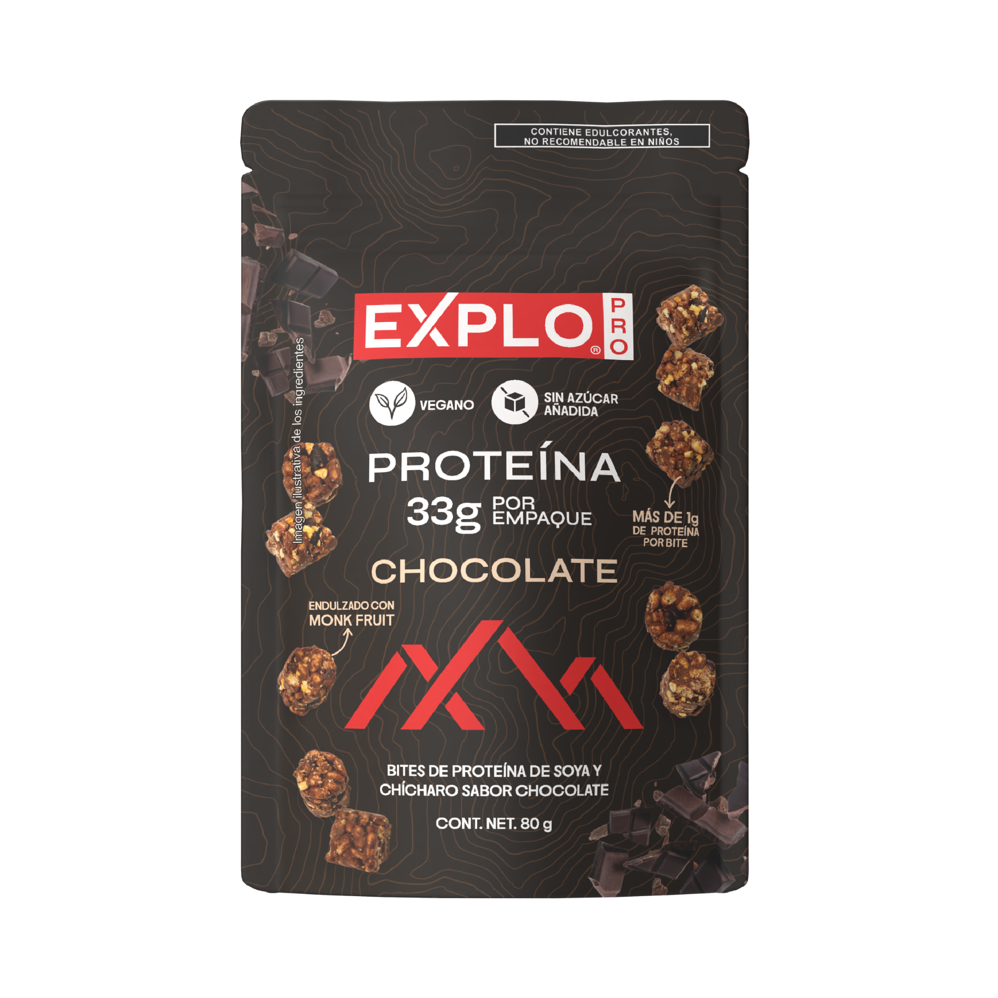 Bites de Proteína sabor Chocolate – EXPLOMX