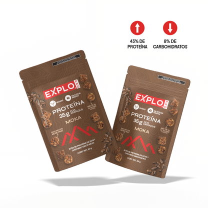 Bites de Proteína sabor Moka