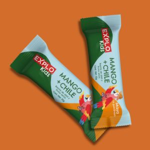 Caja con 5 Barritas Mango + Chile Explo Kids