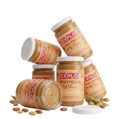 Crema de Cacahuate Cremosa con Proteína 220g