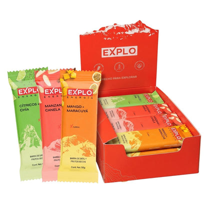 Pack 15 Barras de Energía Coctel de Frutas