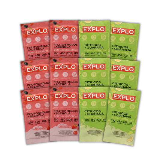 12 Pack Gomitas Energéticas