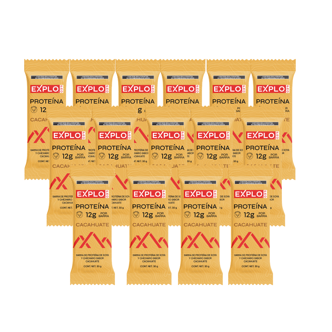 15 Pack Barra de Proteína sabor Cacahuate