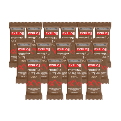 15 Pack Barra de Proteína sabor Moka