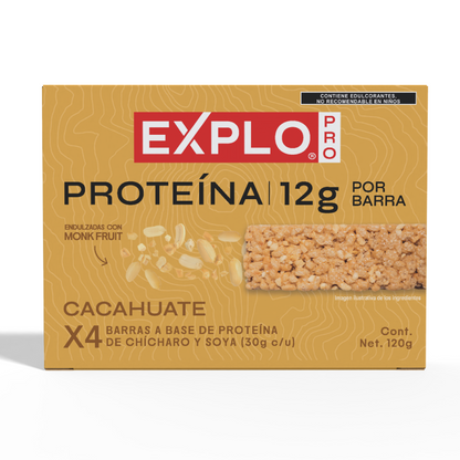 Barra de Proteína sabor Cacahuate